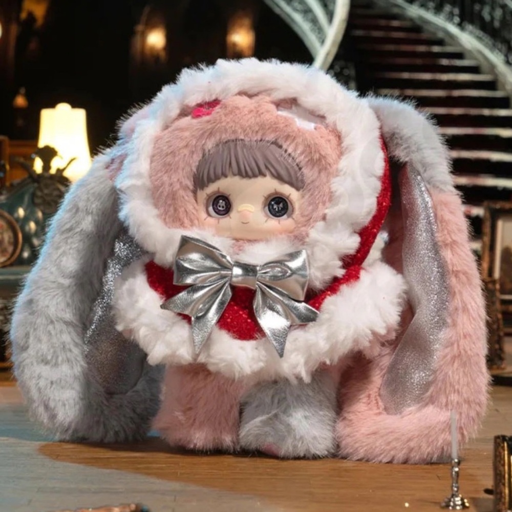 MayMei Winter Weirdness Plush, Christmas Bunny